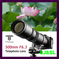 KJKSL Tt Artisan 500มม. F2.0 Teleobjektiv Vollmanueller Fokus Len Für Sony Fe Canon RF Nikon Z Panas