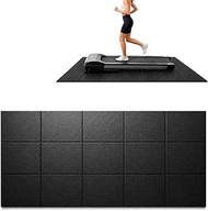 Treadmill Mat 78"x40", WERCHO Foldable Walking Pad Mat for Carpet Hardwood Floors 6mm Heavy-Duty Exe