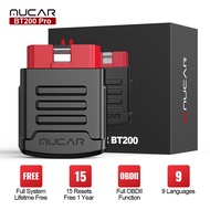 【Proton&Perodua&All OBD2 Cars】THINKCAR MUCAR BT200 Pro Lifetime Free All Cars Full System Obd2 Diagn