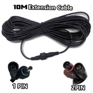 Solar Light Extension Cord 10m Waterproof Power Cord Solar Light Connector