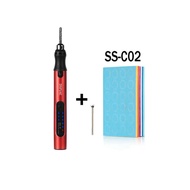 DSPIAE Es-P Sander Pen Sponge Sanding Disc Round Pre-Cut Abrasive Sandpaper Used With Portable Elec