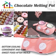 （SG Stock）Chocolate Candy Melting Pot Electric Chocolate Fountain Chocolate Fondue Melting Double Dessert machine