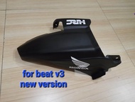 tire hugger for honda beat FI for v1 v2 & v3 made of fiber with free honda wing sticker
