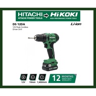 HIKOKI DS12DA 10.8 – 12V Peak Cordless Driver Drill DS12 / DS12D