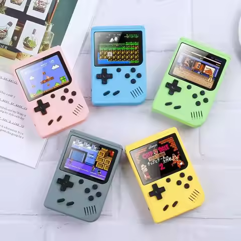 Retro Arcade Console 5-Inch Screen Built-In 500+ Classic Games Game Boy Emulator TV Handheld Video G