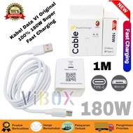 Vivo 180W Fast Charging Data Cable 1M Usb Micro Charger Cable Type-C/ [glx]