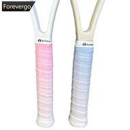 FOREVERGO Gradient PU Tennis Racket Overgrip Sweat Band Absorption Grip Badminton Racket Handle Grip