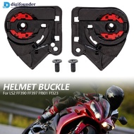 DGF  Pair Motorcycle Helmet Shield Base Holder Replacement Visor Lock Base Parts Windscreen Holder B