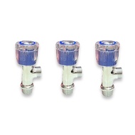 Shower Valve H2O Glass Head Chrome Plated Made Of Good Quality Materials. Make The Water Close Tight