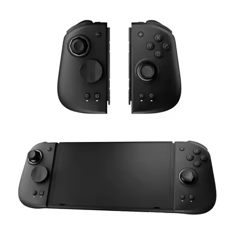 MOBAPAD M6 HD Joy cons Controllers Hall Joystick HD Vibration Black M6 HD Nintendo Switch Joycon for