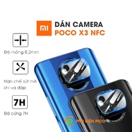 Xiaomi Poco X3 NFC transparent camera tempered 9H hardness - Xiaomi Poco X3 NFC camera sticker