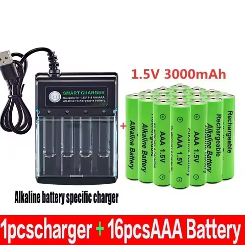 100% New AAA Battery 3000 MAh Rechargeable Battery AAA 1.2 V 3000 MAh Rechargeable New Alcalinas Dru