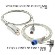 2.5m line Spo2 Probe Sensor Reusable Adult Child Blood Oxygen Connector Spo2 Sensor Cable Pulse Oxim