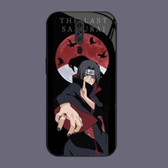 DK-73 Naruto Anime Casing GLASS soft frame black OPPO Reno 2019 F11 A9 2F A5 2Z A9X 2020 Pro