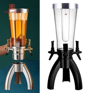 3L 3-spout fresh beer tower Beer tower with cold tube Drinks Commercial beverage tower for RV Bar