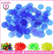 [Lovoski] 100pcs Count Bingo Chips Markers for Bingo Card Adult Party Toys Mixed Color