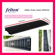 FELTON Drain Cover PVC Penutup Longkang Plastic Tutup Longkang Plastik Cover Outdoor Drain Cover Flo