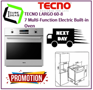 TECNO LARGO 60-8 7 Multi-Function Electric Built-in Oven / FREE EXPRESS DELIVERY