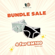 【Dearie & Co】Islee XL-3XL 孕妇低腰薄款无痕内裤｜Plus Size Cotton Panties for Women | Seamless & Breathable