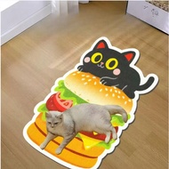 Wall-mounted cat scratching mat, lint-free cat scratching post, cat scratching post, wall-mounted ca