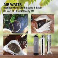 Services Replacement Outdoor Water Filter Sand ( Tukar Pasir Penapis Air ) - 5 Layer ( KL AND SELANGOR ONLY )