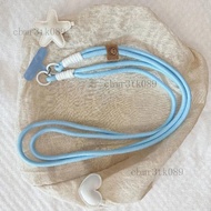 Trendy Fashion Mobile Phone Lanyard Chain Diagonal Bag Long Crossbody Neck Style Solid Color Use 042