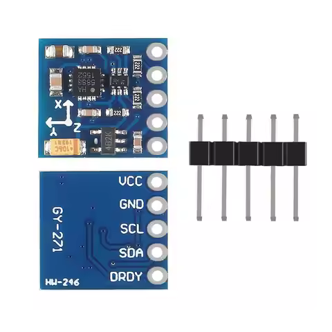 GY-271 QMC5883L Triple Axis Compass Magnetometer Sensor Module 3-5V IIC Electronic Compass Module Ma