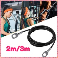 2 Gym Sling Cable3m/ Gym Cable Rope Heavy Duty Steel Gym For Home