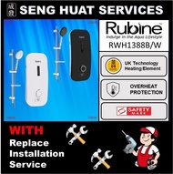 🛠️🛠️ FREE INSTALLATION 🛠️🛠️ Rubine RWH-1388B/W INSTANT WATER HEATER