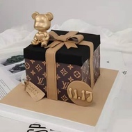 【I MOMO】LV Chancel Cake Decoration/LV 香奈儿Chanel 蛋糕翻糖印花模具压模印字模具lv包包围边卡片摆件网红蛋糕轻奢风烘焙装扮