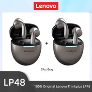CVBGF หูฟังไร้สาย Lenovo LP48 TWS ของแท้หูฟังบลูทูธ5.4หูฟังสำหรับเล่นเกมเพลง HIFI หูฟังตัดเสียงรบกวน