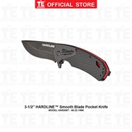 Milwaukee 3-1/2” HARDLINE™ Smooth Blade Pocket Knife ( 48-22-1999)