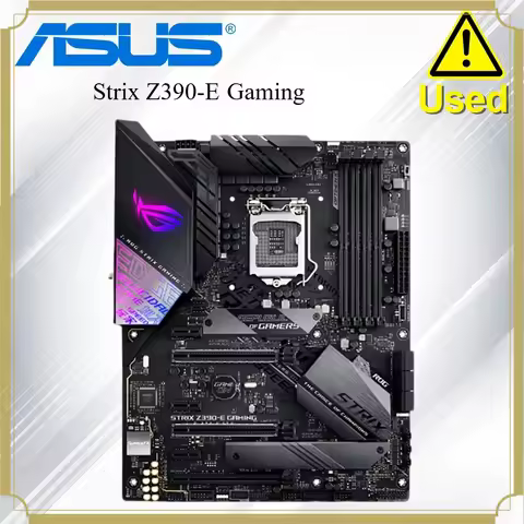 ASUS ROG Strix Z390- E Gaming LGA 1151 (300 Series) Intel Z 390 SATA 6Gb/s ATX Intel Motherboard