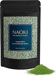 Naoki Matcha (Superior Ceremonial Blend, 100G / 3.5Oz) - Authentic Japanese Matcha Green Tea Powder