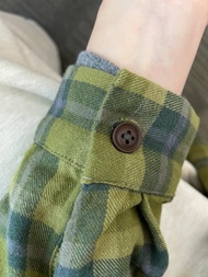 YIWEIYI | Red Checkered Slimming Easy-going Style Shirt