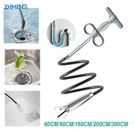 Drain Cleaner Spring Clog Remover Tool Toilet Pump Plunger Kitchen Sink Stainless Steel Sink Stainle