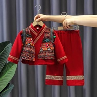 March Three Ethnic Costume Ethnic Costume Ethnic Costume Ethnic Costume Spring Autumn Middle Small C