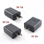 5V 1A 2a 3A Single USB Port US Plug USB Travel Charger Adapter Wall Charger Power Adapter  SG9B3