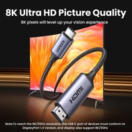 UGREEN HDMI-compatible Cable USB C Type C to 8K/60Hz 4K/120Hz for Samsung Galaxy USB C to HDMI 2.1