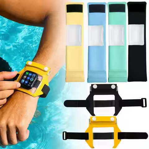 Touchscreen Compatible Smartwatch Waterproof Cover Multicolor Waterproof Smartwatch Protective Cover