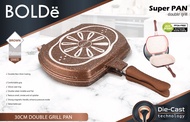 BOLDe Super PAN 30 cm Double Grill PAN