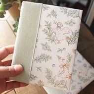 A5A6 Diary Fabric Notebook High-Value Exquisite Stamping Notebook Checkered Notebook Cloth Notebook 