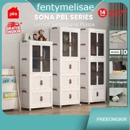 Fentymelisae - SONA PBL SERIES Plastic Wardrobe / Clothes Cupboard / Plastic Cupboard / Plastic Shel