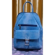 Backpack Handwoven Cotton Natural Indigo Dye