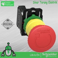 SCHNEIDER ELECTRIC HARMONY EMERGENCY PUSH BUTTON PLASTIK 1NC XB5AS8442  schneider- TOKOASMA