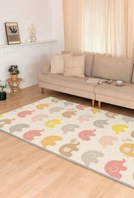 韓國Parklon Prime Living PE單面地墊/ 100 X 180cm 小象可愛大象圖案地毯
