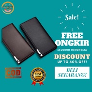 Imported Leather Long Folding Men's Wallet 622-3