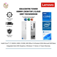 Lenovo IdeaCentre Tower 08IRH9 90XW005KMI Desktop PC Cloud Grey ( i7-13620H, 8GB, 512GB SSD, Intel, 