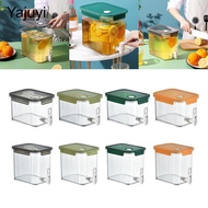 [Yajuyi] SiaBiced Fridge Iced Beverage Dispenser Drink Dispenser Cold Water Jug with Tap Water Jug
