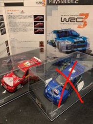PS2 PlayStation Game WRC  + Evo6 + Impreza WRC 2003 Mitsubishi Lancer Evolution EVO6 Subaru Impreza 